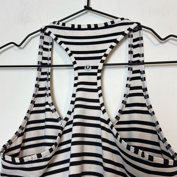 Lululemon Athletica Twin Stripe Cool Racerback CRB 12 - Picture 5 of 6